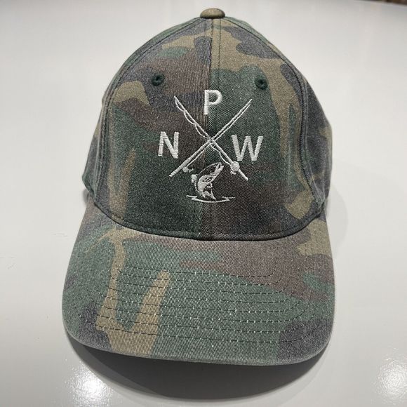 Flexfit Accessories Flexfit Camo Cap Hat Hunting Adjustable Small